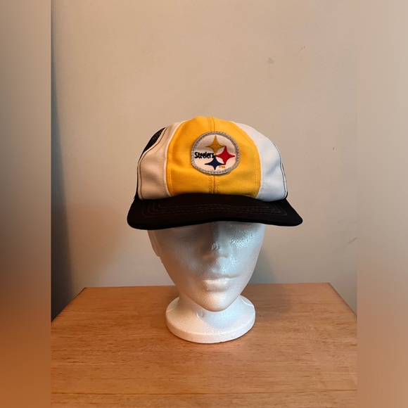 80s Vintage Pittsburgh Steelers Trucker Hat - Picture 1 of 8